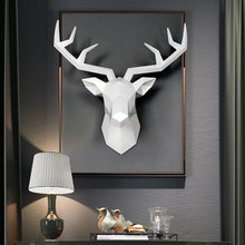 Load image into Gallery viewer, 3D Deer Head Sculpture

