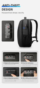 USB NO Key Anti-Theft Backpack