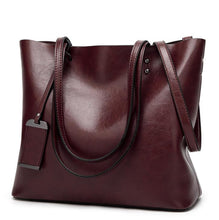 Load image into Gallery viewer, Waxing Leather Bucket Bag
