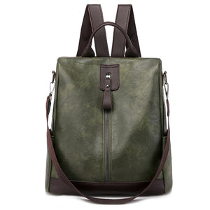 3 in 1 Retro Leather Backpack