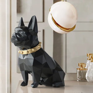 French Bull Dog Statue